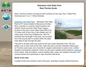 Sebastian Inlet State Park Real Florida Guide