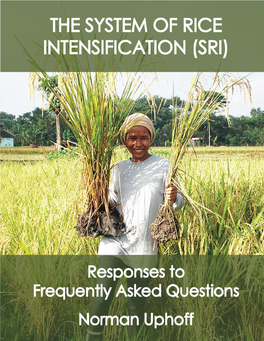 (SRI): Responses to Frequently Asked Questions