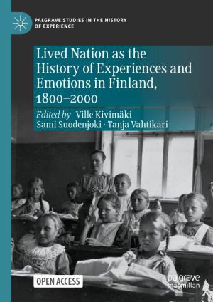 Lived Nation As the History of Experiences and Emotions In