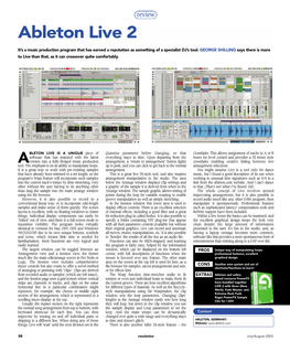 Ableton Live 2