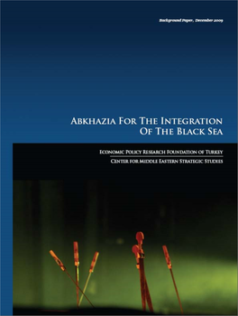 Abkhazia for the Integration of the Black Sea