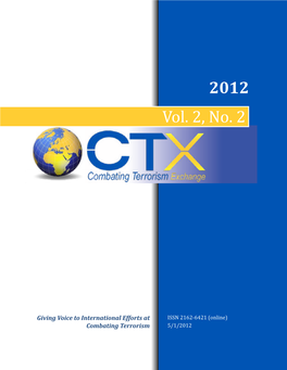CTX in the Place of Julia Mcclenon, Who Did Yeoman’S Work Ryan Stuart, Layout & Design Producing the First Three Issues of This Groundbreaking New Journal