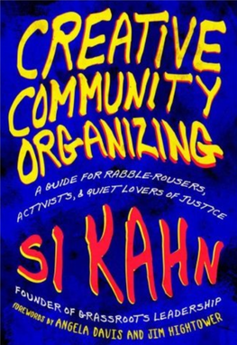 Creative Community Organizing Deserves a Place on the Must-Read Shelf Next to a People's History of the United States