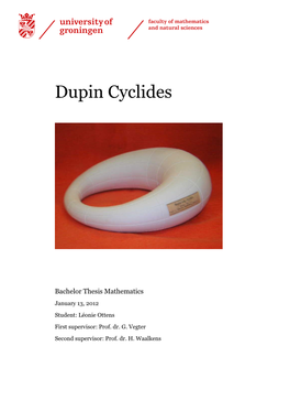 Dupin Cyclides