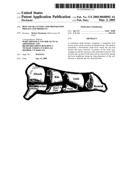 Patent Application Publication (10) Pub. No.: US 2005/0048892 A1 Stockman (43) Pub