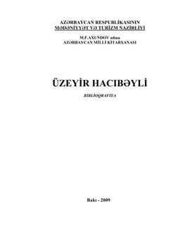 Üzеyir Hacibəyli