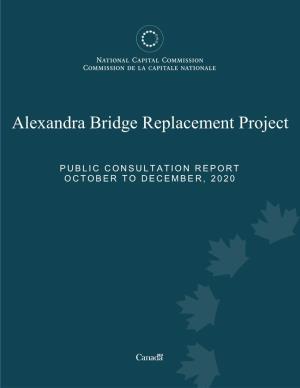 Alexandra Bridge Replacement Project