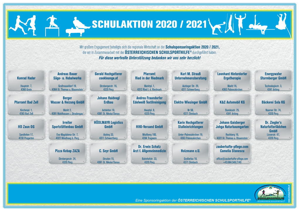 Schulaktion 2020 / 2021