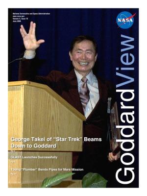 George Takei of “Star Trek” Beams Down to Goddard Pg 2