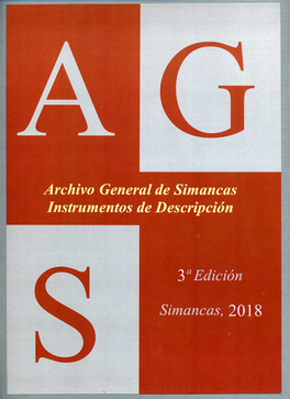 Archivo General De Simancas. Instrumentos De Descripción