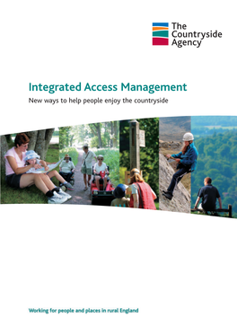Integrated Access Management New Ways to Help People Enjoy the Countryside 90318 CA Iam KKM 15/6/04 9:32 Page 2