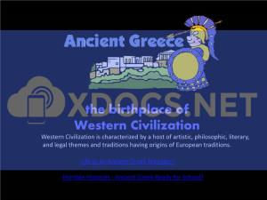 Ancient Greek Art Presentation