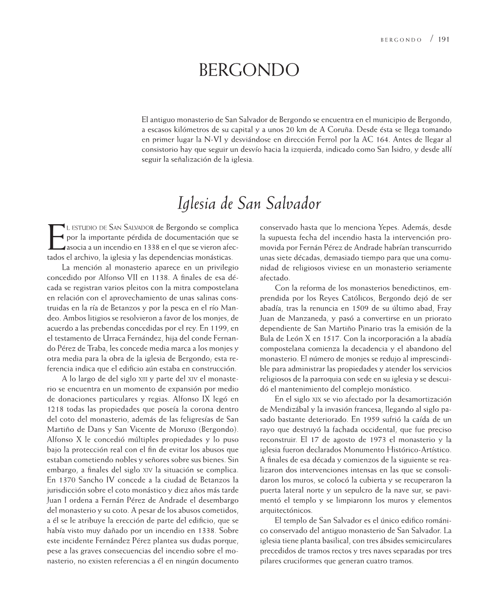 Bergondo / 191 BERGONDO