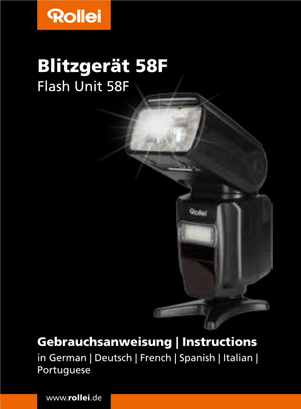 Blitzgerät 58F Flash Unit 58F