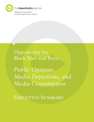 Public Opinion, Media Depictions, and Media Consumption