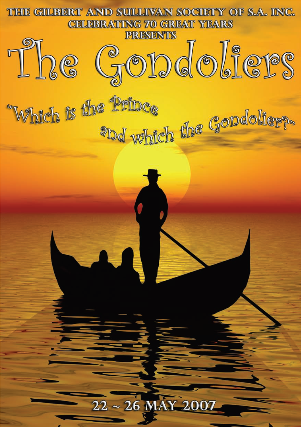 The Gondoliers Or the King of Barataria