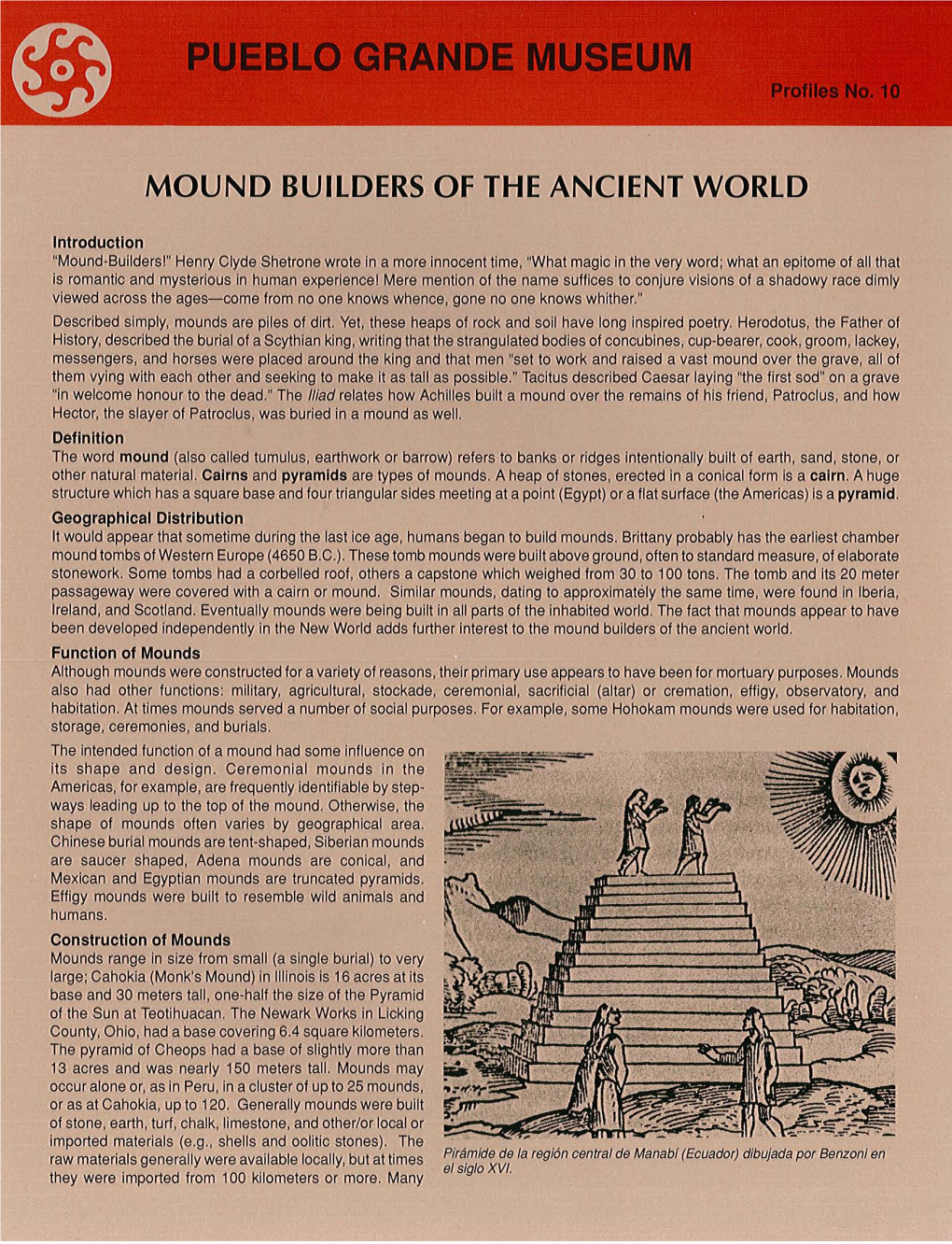 MOUND BUILDERS of Lihe ANCIENT WORLD