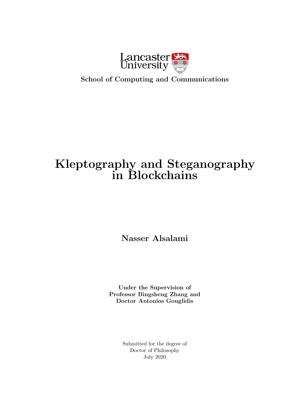 Kleptography and Steganography in Blockchains