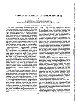 Hydranencephaly (Hydrencephaly)