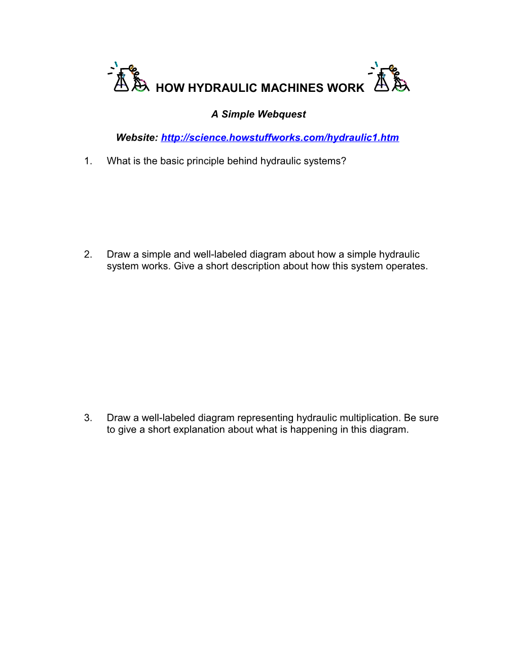 Fluids Web Quest