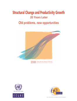 Economic Growth in Latin America and the Caribbean: Structural Change and Export Development