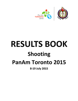 Shooting Panam Toronto 2015