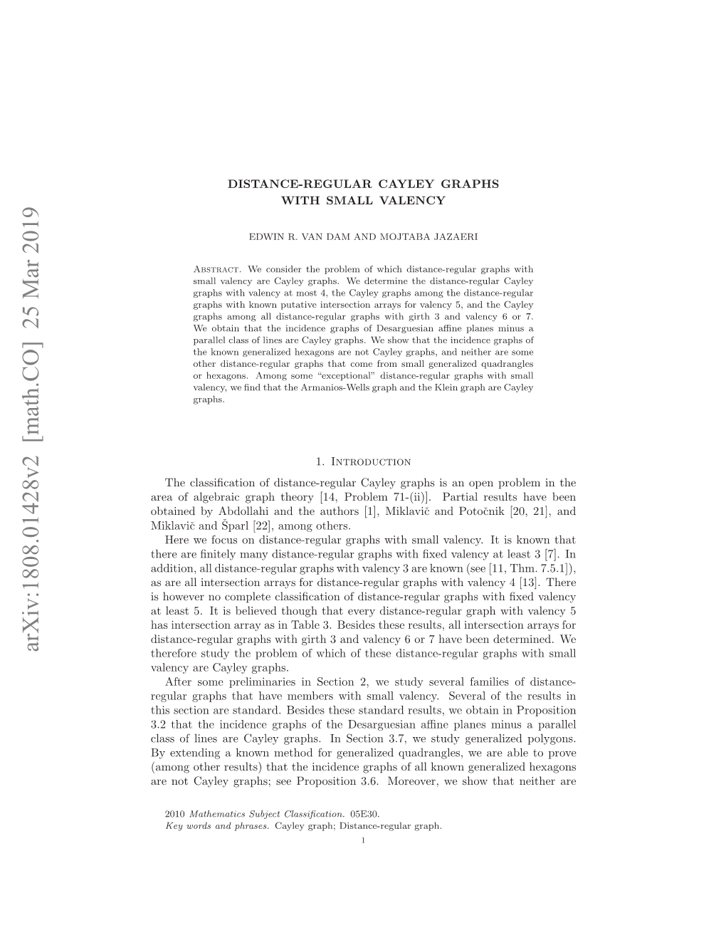 Distance-Regular Cayley Graphs with Small Valency 3