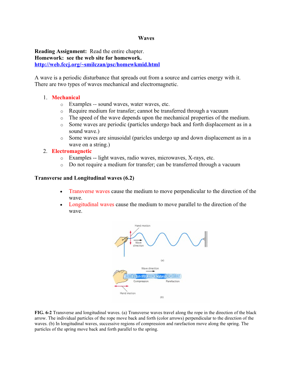 Homework: See the Web Site for Homework s1