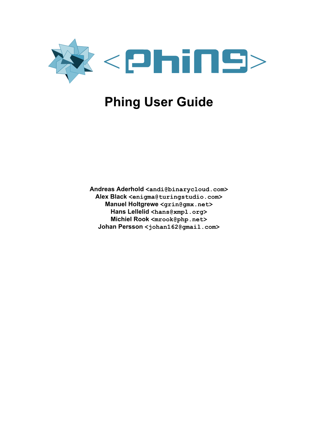 Phing User Guide