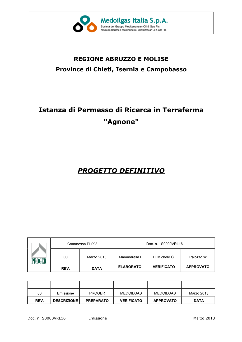 Progetto Agnone