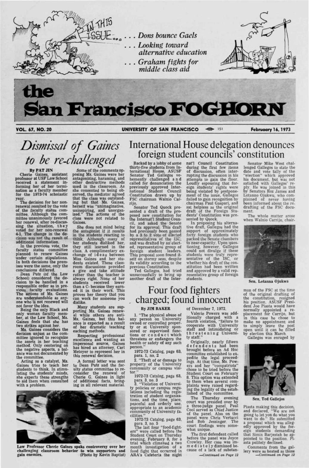 The Sfein Francisco FOGHORN