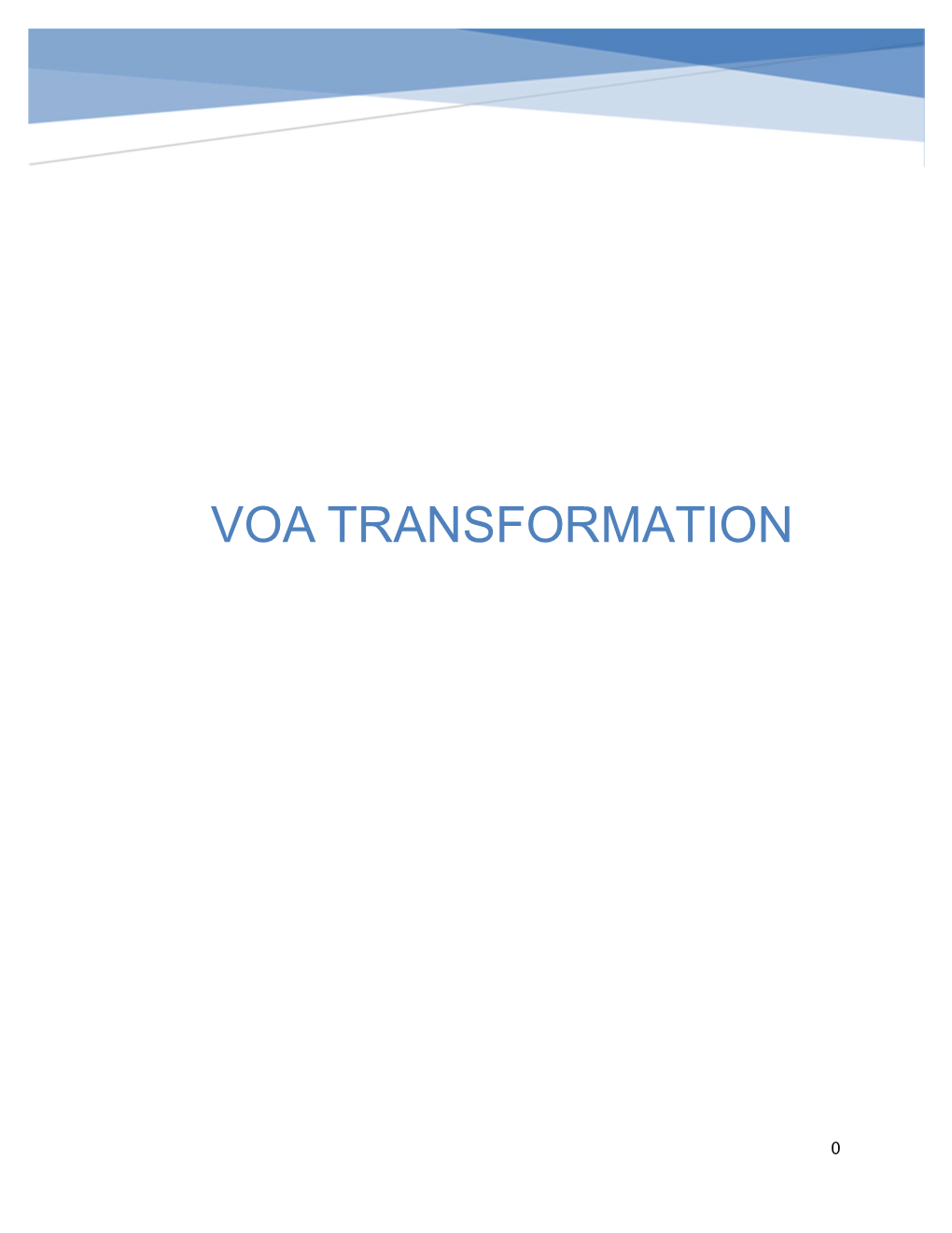 Voa Transformation