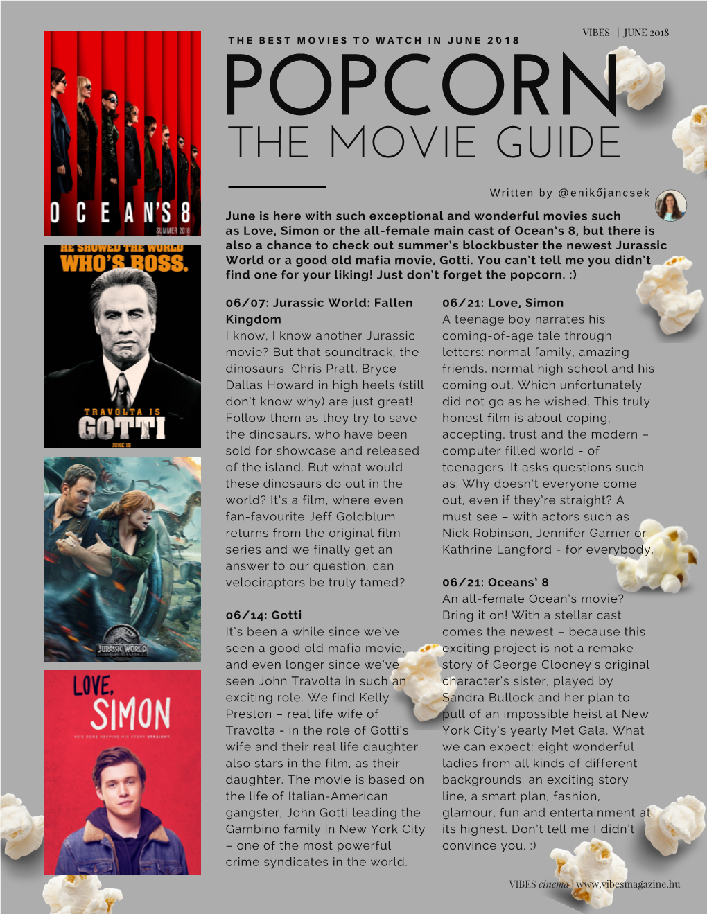 The Movie Guide / June 2018 VIBES