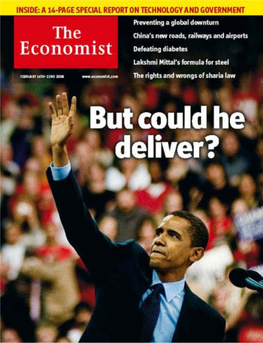 The Economist February16th 2008 & Welcome to Visit