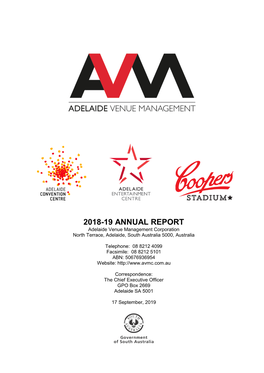 2018/2019 Annual Report