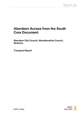 Aberdeen Access from the South Core Document