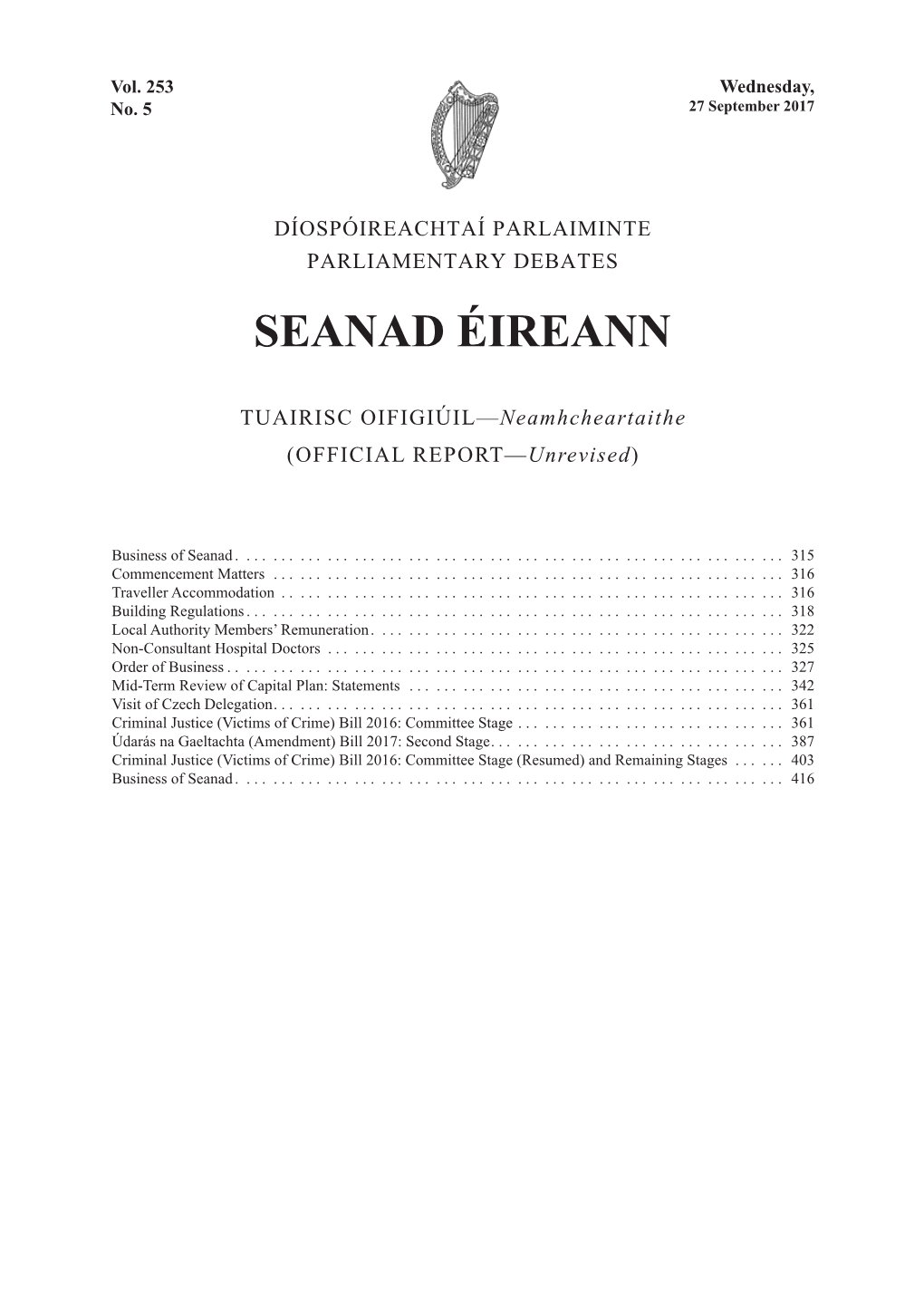 Seanad Éireann