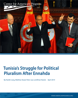 Tunisia's Struggle for Political Pluralism After Ennahda