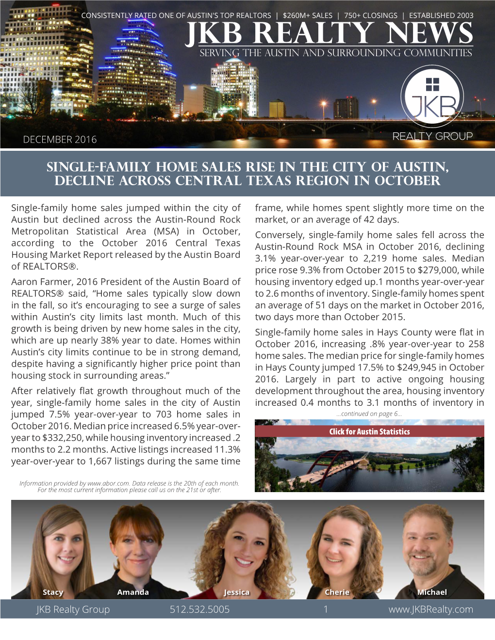 JKB Realty News Serving the Austin and Surrounding Communities