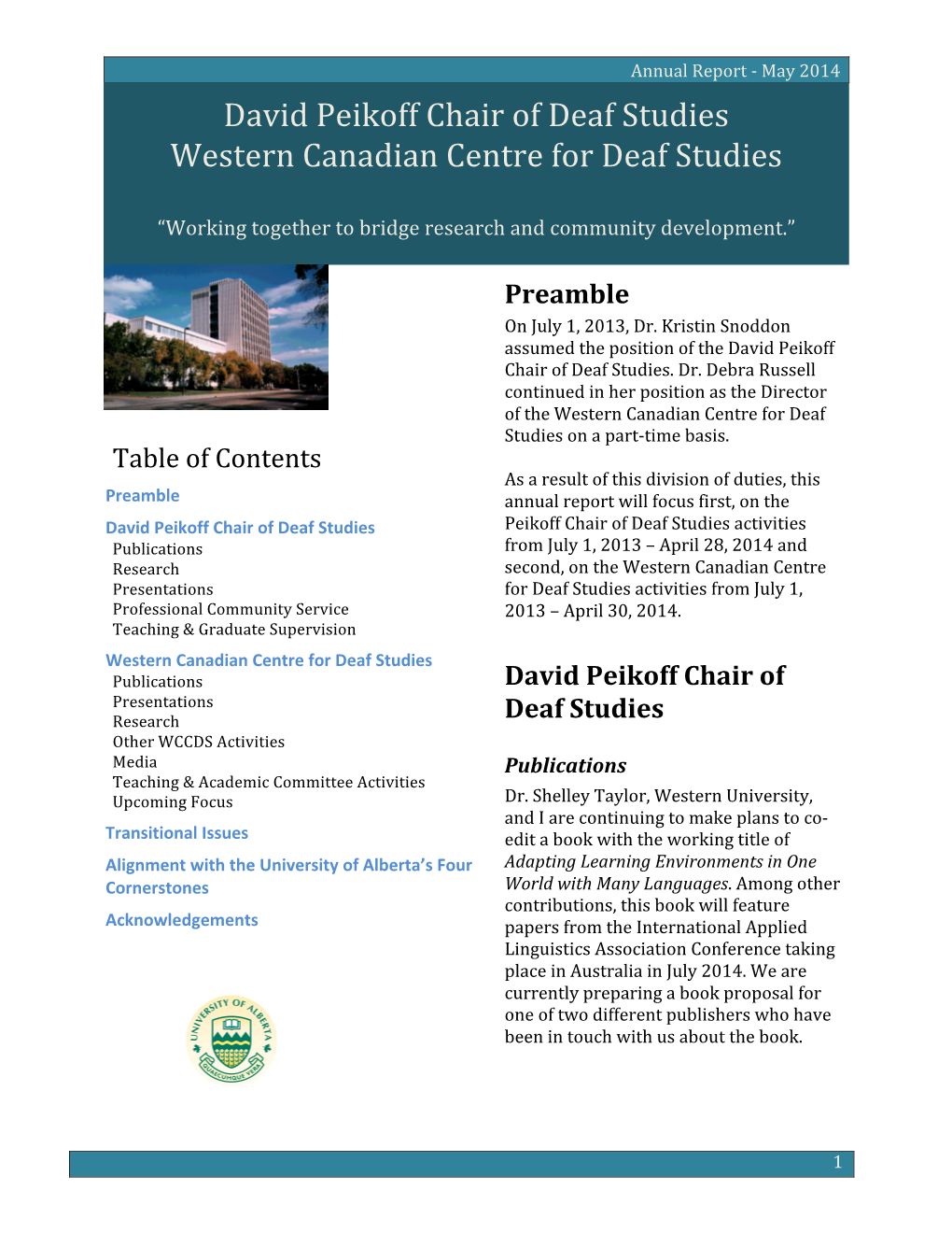 Western Canadian Centre for Deaf Studies