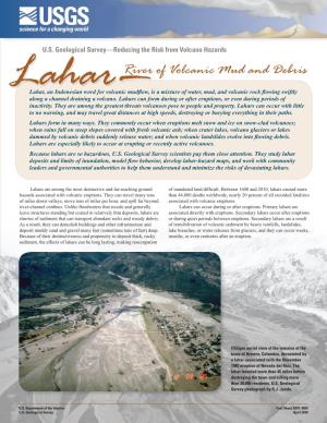 Lahar-River of Volcanic Mud and Debris