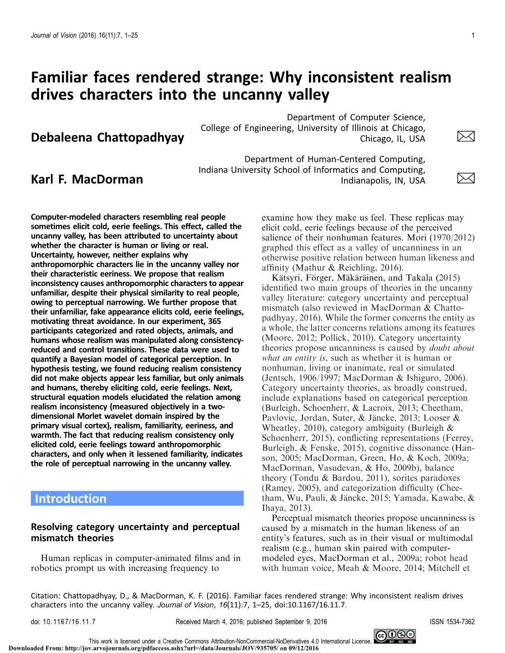 Why Inconsistent Realism Drives Characters Into the Uncanny Valley