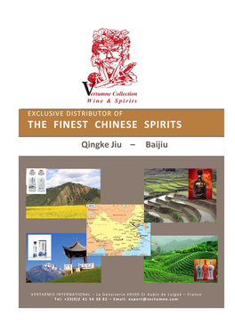 The Finest Chinese Spirits