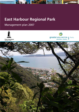 East Harbour Regional Park Management Plan 2007
