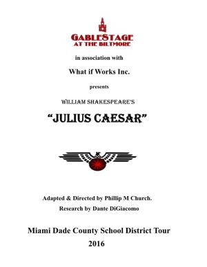 “Julius Caesar”