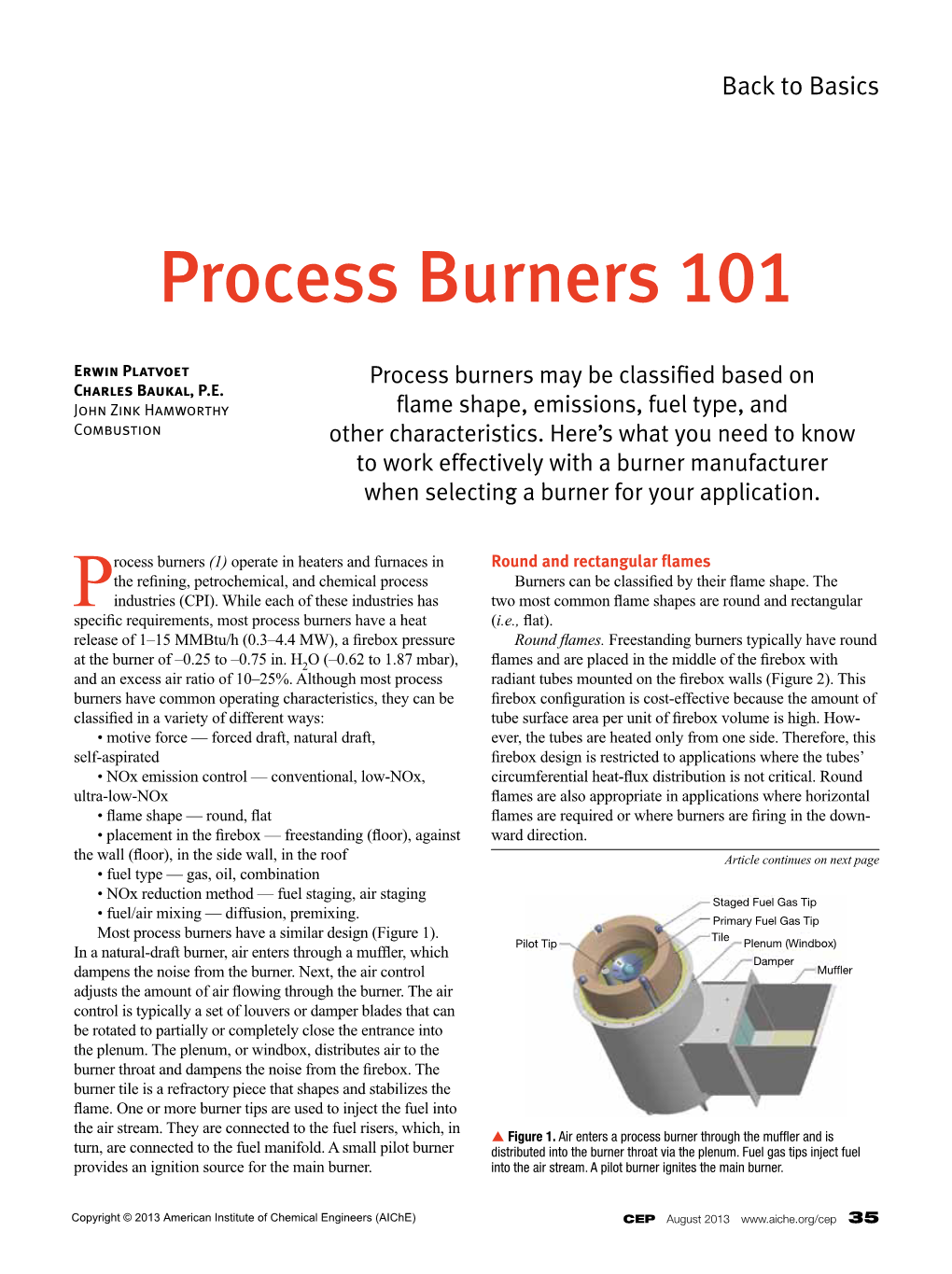 Process Burners 101