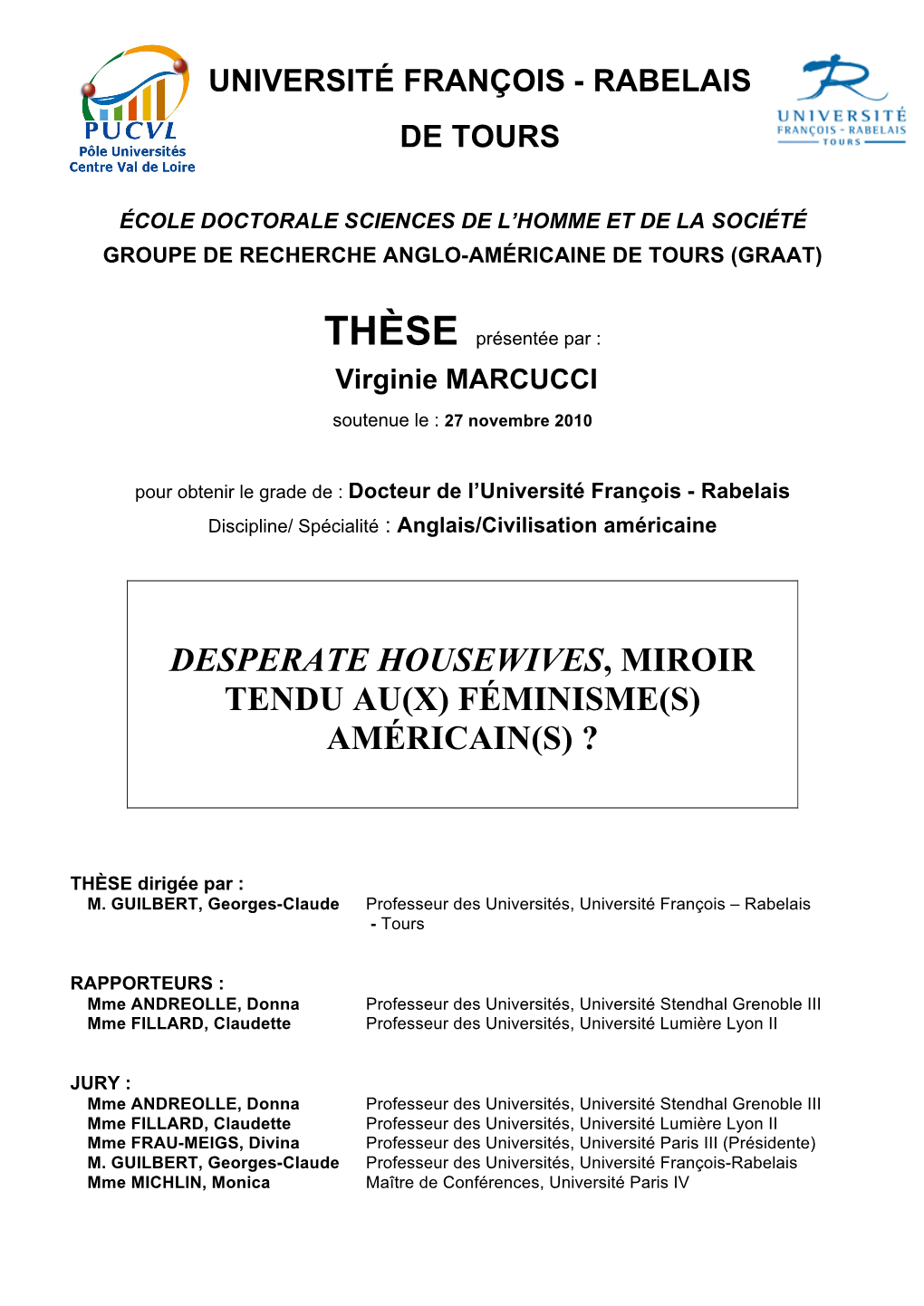 Desperate Housewives, Miroir Tendu Au(X) Féminisme(S) Américain(S) ?