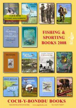 Coch-Y-Bonddu Books Fishing & Sporting Books 2008