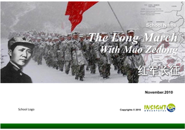 The Long March with Mao Zedong