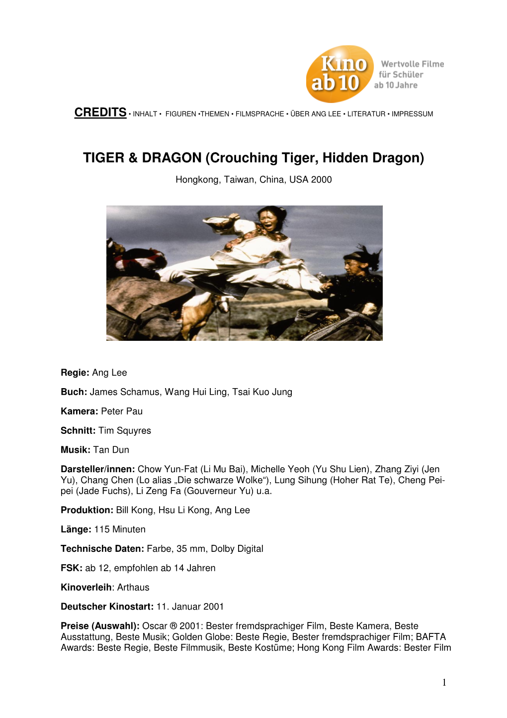 Tiger & Dragon